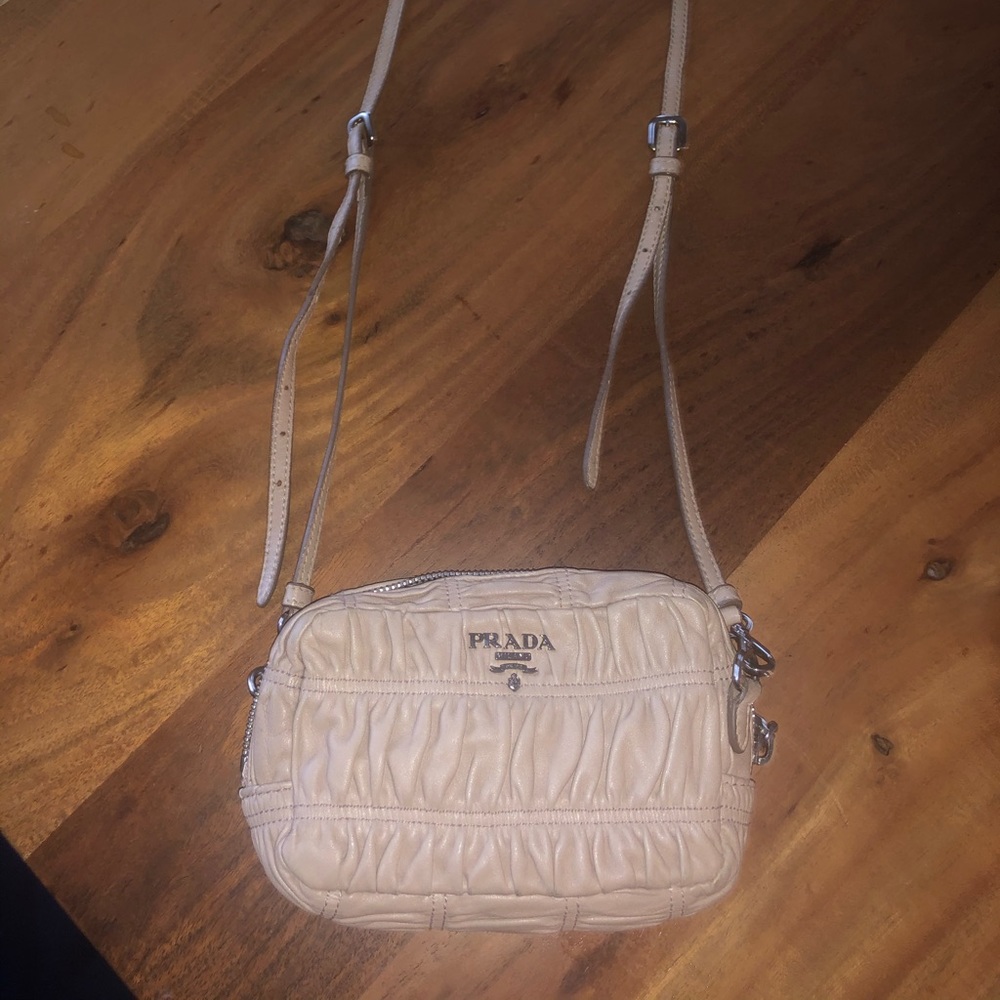 Prada gaufre mini crossbody price firm